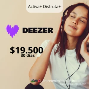 Deezer Premium 30 Días