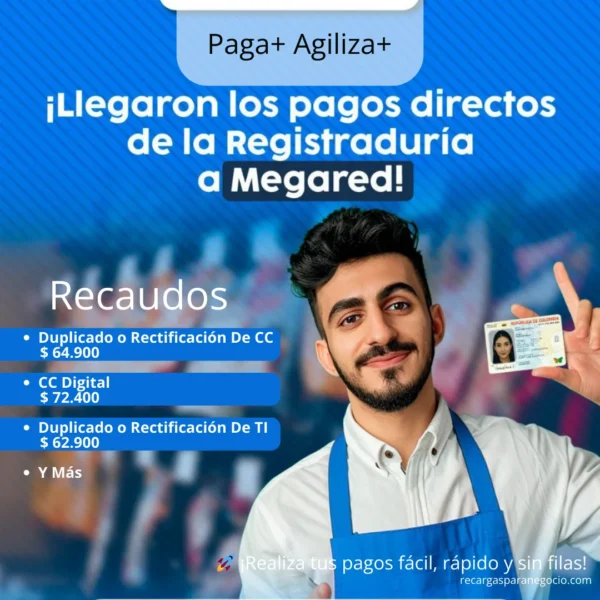 Pagos Registraduría – Megared Pagos Registraduría – Megared