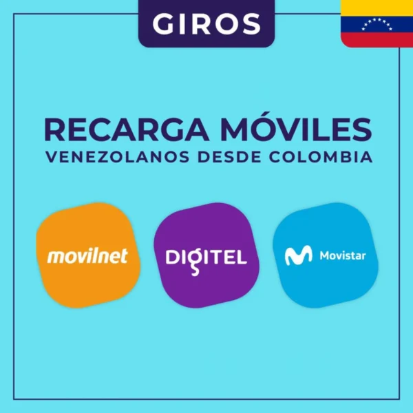 Recargas Móviles a Venezuela – Movilnet, Digitel y Movistar Recargas Móviles a Venezuela – Movilnet, Digitel y Movistar