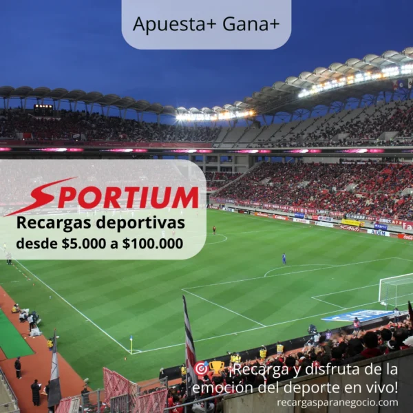 Recargas Sportium – Apuestas Deportivas en Línea